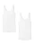 SCHIESSER Top ‘Luxury’  wit