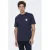 ONLY & SONS regular T-shirt met backprint donkerblauw