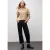 Street One Dames Jumper met kabelpatroon in Beige