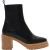 BA&SH Bottines Bi Couleur Clare Noir