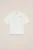 WE Fashion – Meisjes oversized T-shirt met print – Oversized – Gebroken wit – Katoen –