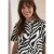 Cecil Dames Shirt met korte mouwen, capuchon en structuur in Groen