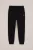WE Fashion – Jongens regular fit joggingbroek met embroidery – Regular fit – Zwart – Katoen –