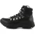 Woden Iris Track Leather Black