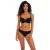 Freya voorgevormde beugel bikinitop Jewel Cove zwart