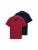 TOM TAILOR Shirt  donkerblauw / donkerrood
