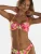 Lipsy Bikinitop  pasteelgeel / pastelroze / lichtroze / natuurwit