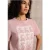 Street One Studio Dames Shirt met verwassen look en print in Roze