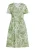 Usha Jurk  groen / wit