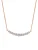 Hey Happiness Ketting ‘Tennis Glow’  rose-goud