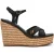 Steve Madden Cylo Sandals Black Leather