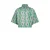 Raizzed blouse groen