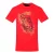 Cavalli Class Luipaardprint Silhouet Rode T-shirt