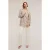 Motivi Full Sequined Over Sized Blazer Beige