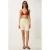 Hoge Taille Mini Shorts met Trekkoord en Binding Detail