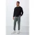 Heren Effen Fleece Joggingbroek