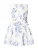 HOLLISTER Zomerjurk  blauw / pastelgroen / donkergroen / wit