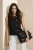 TRENDYOLMİLLA Dames Zwart Effen Mouwloos Getailleerd Blouses