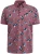 Vanguard Poloshirt Piqué Bloemen Donkerroze