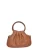 Luisa Vannini Brown Rundleer Tas