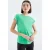 Dames T-shirt met korte mouwen en ronde hals
