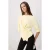 TRENDYOLMİLLA Dames Geel Effen Kort Regular fit T-shirts