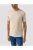 ETON T-Shirt ronde hals beige, Effen