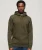 Hoodie met Losse Pasvorm en Klein Logo Khaki