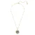 Swarovski Ketting  blauw / goud / zwart / zilver