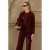 &Co Woman getailleerde blazer – donkerrood