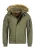 INDICODE JEANS Winterjas ‘Pennington’  olijfgroen