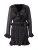 Bardot Jurk ‘BAROL’  zwart / wit