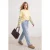 TRENDYOLMİLLA Dames Blauw Effen Barrel Lage taille Jeans