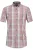 Redmond Casual Overhemd Korte mouw rood