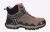 Hi-Tec V-Lite Explorer WP Koeienhuid Leren Wandelschoenen Voor Dames, Bruin/Lila