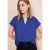 Street One Dames Viscose blouseshirt in Blauw