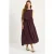 Mouwloze Scoop Neck Tanktop en Midi Rok Co-Ord Set