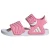 ADIDAS SPORTSWEAR Strand-/badschoen ‘Adilette’  rosa / wit
