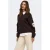 ONLY rechtvallende sweater met tekst – bruin/ecru