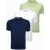 Ombre Poloshirt heren z28 v6 3-pak