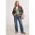 TRENDYOLMİLLA Dames Blauw Effen Wijde pijp Hoge taille Jeans
