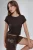 Slim Fit Crop Jersey Top