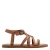 Mango Kids leren sandalen bruin