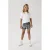NAME IT KIDS slim denim short grey denim