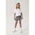 NAME IT KIDS slim denim short grey denim