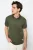 TRENDYOL MAN Jongens Kaki Effen Kort Regular fit Poloshirts