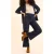 ICode Navy Check Suit Trousers Marine