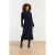 Smashed Lemon Damesgebreide maxi jurk |