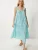 Happiness İstanbul Zomerjurk  blauw / mintgroen / lichtgroen / sering