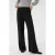 Kaffe straight high waist pantalon zwart